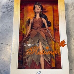 I Dream of Autumn Barbie Doll Silver Label Rare 2006 Dream Seasons Series